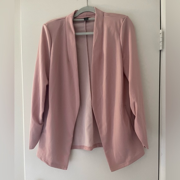 SHEIN Jackets & Blazers - SHEIN Pink Blazer